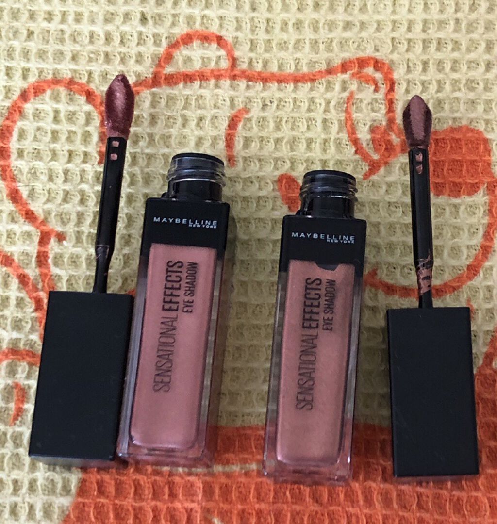 センセーショナルエフェクト アイシャドウ S04 モカグロス/MAYBELLINE NEW YORK/リキッドアイシャドウを使ったクチコミ（2枚目）