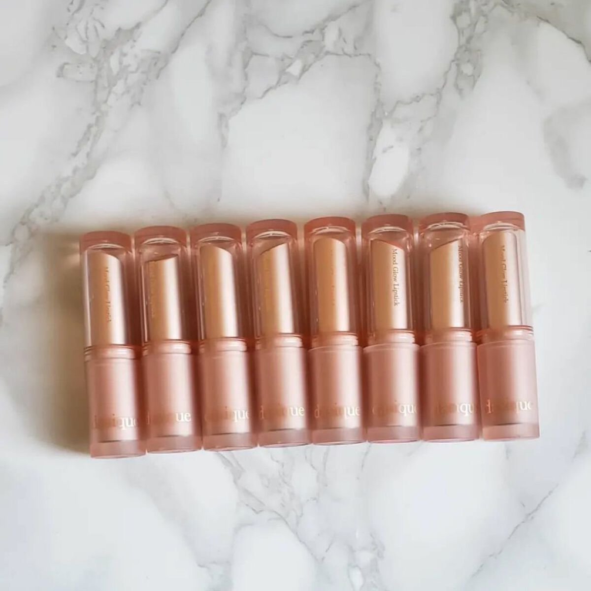 ムードグロウリップスティック/dasique/口紅を使ったクチコミ（2枚目）