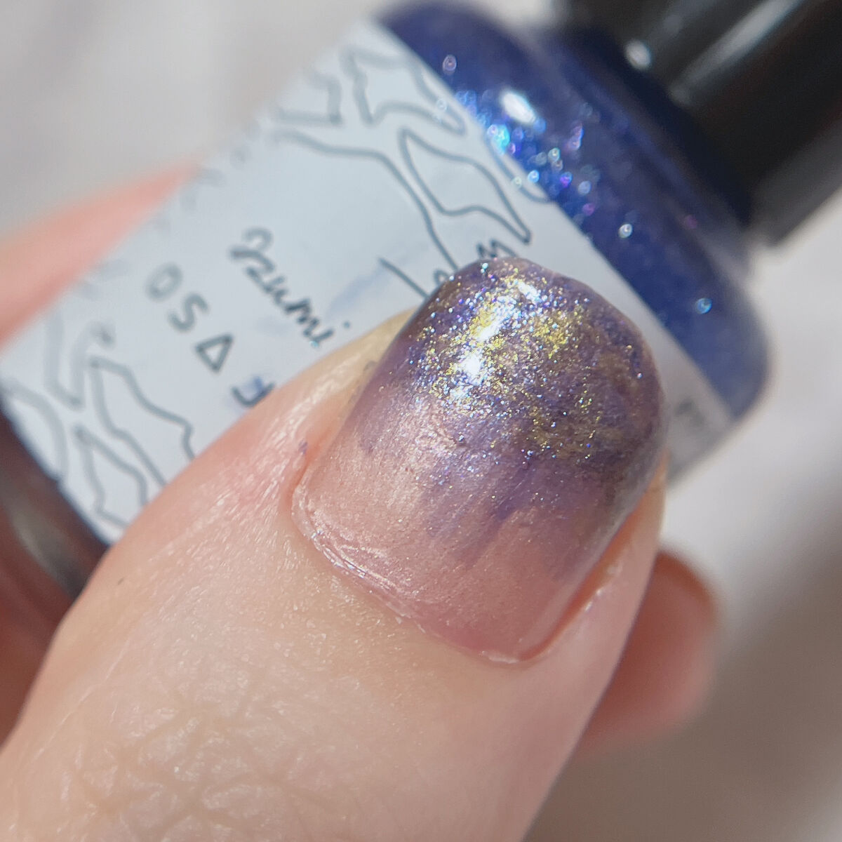 オサジ アップリフト ネイルカラー 16 Eri〈襟〉/OSAJI/マニキュアを使ったクチコミ（3枚目）