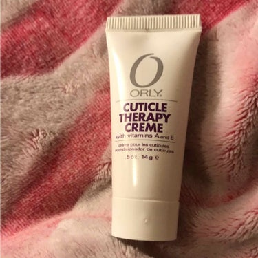 Orly cuticle therapy cream /ORLY/ネイルオイル・トリートメントを使ったクチコミ（1枚目）