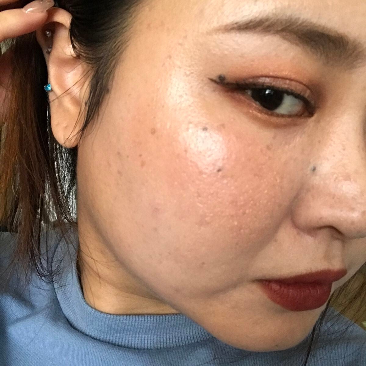 プロテーラービーベルベットカバークッション/espoir/クッションファンデーションを使ったクチコミ(2枚目)