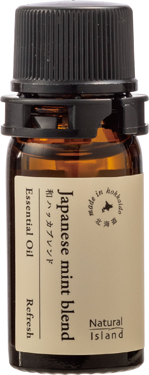 ナチュラルアイランド エッセンシャルオイル 和ハッカブレンド 【リフレッシュ】