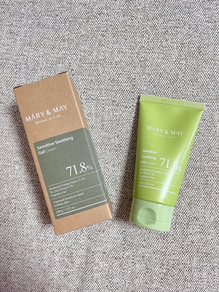 Sensitive Soothing Gel Cream/MARY&MAY/フェイスクリームを使ったクチコミ(1枚目)