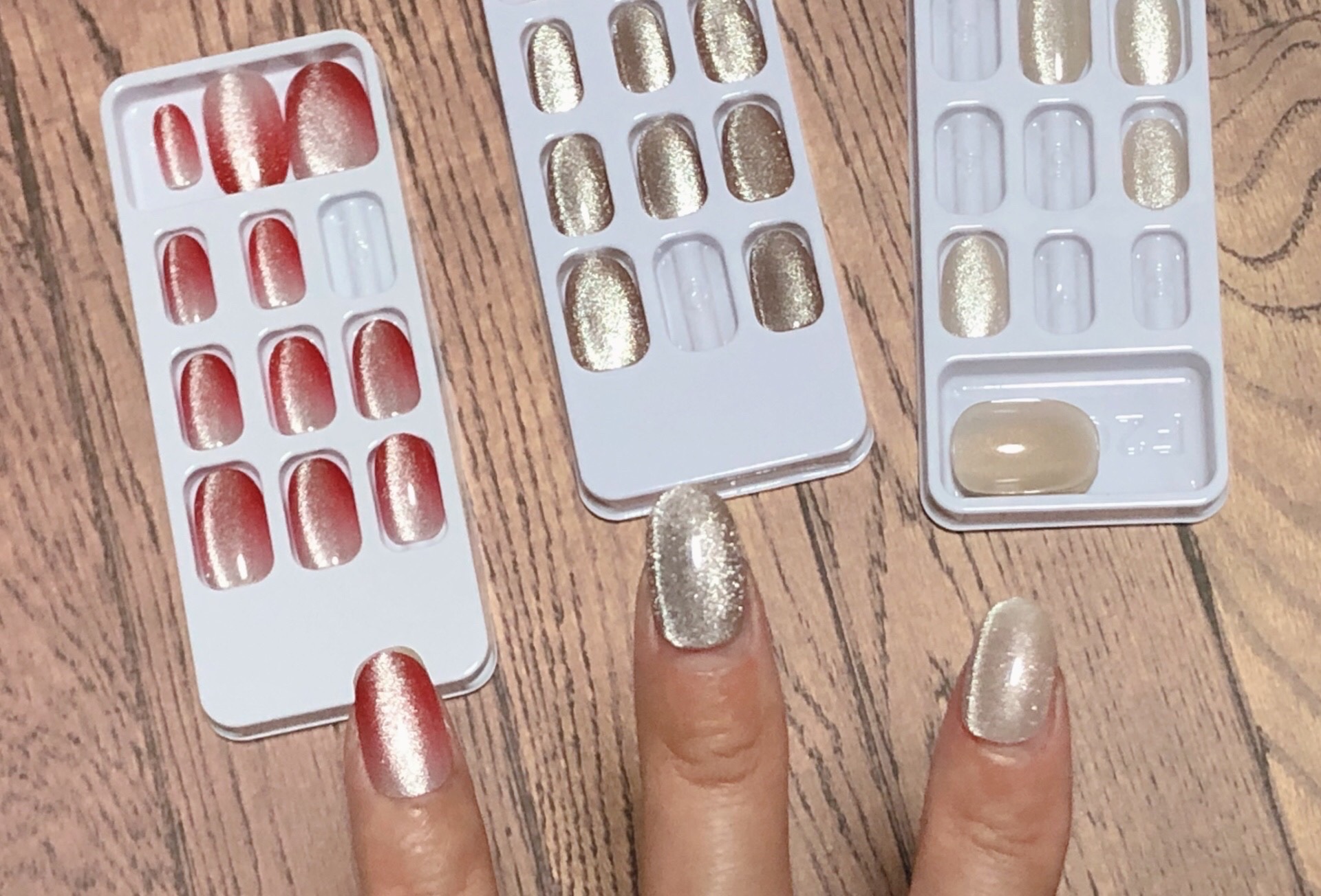 ネイルチップ（ハンド）/DAISO/ネイルチップ・パーツを使ったクチコミ（3枚目）