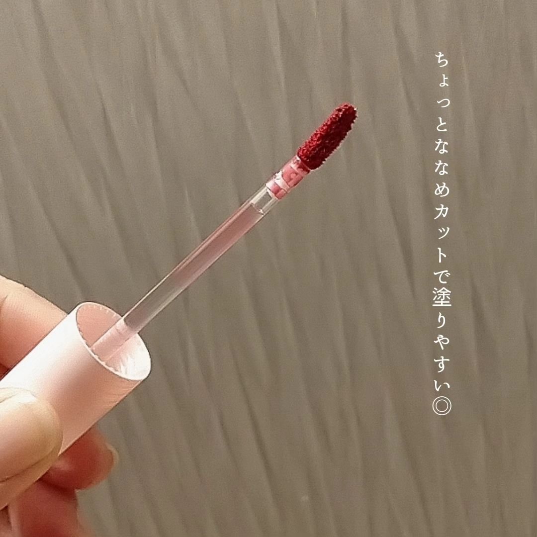 コスノリ ウォーターブラーリーティント/COSNORI/リップティントを使ったクチコミ（2枚目）