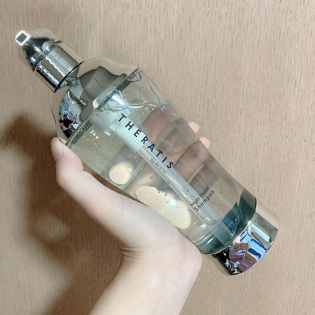 ナイトリペア シャンプー/ヘアトリートメント/THERATIS/シャンプー・コンディショナーを使ったクチコミ(2枚目)