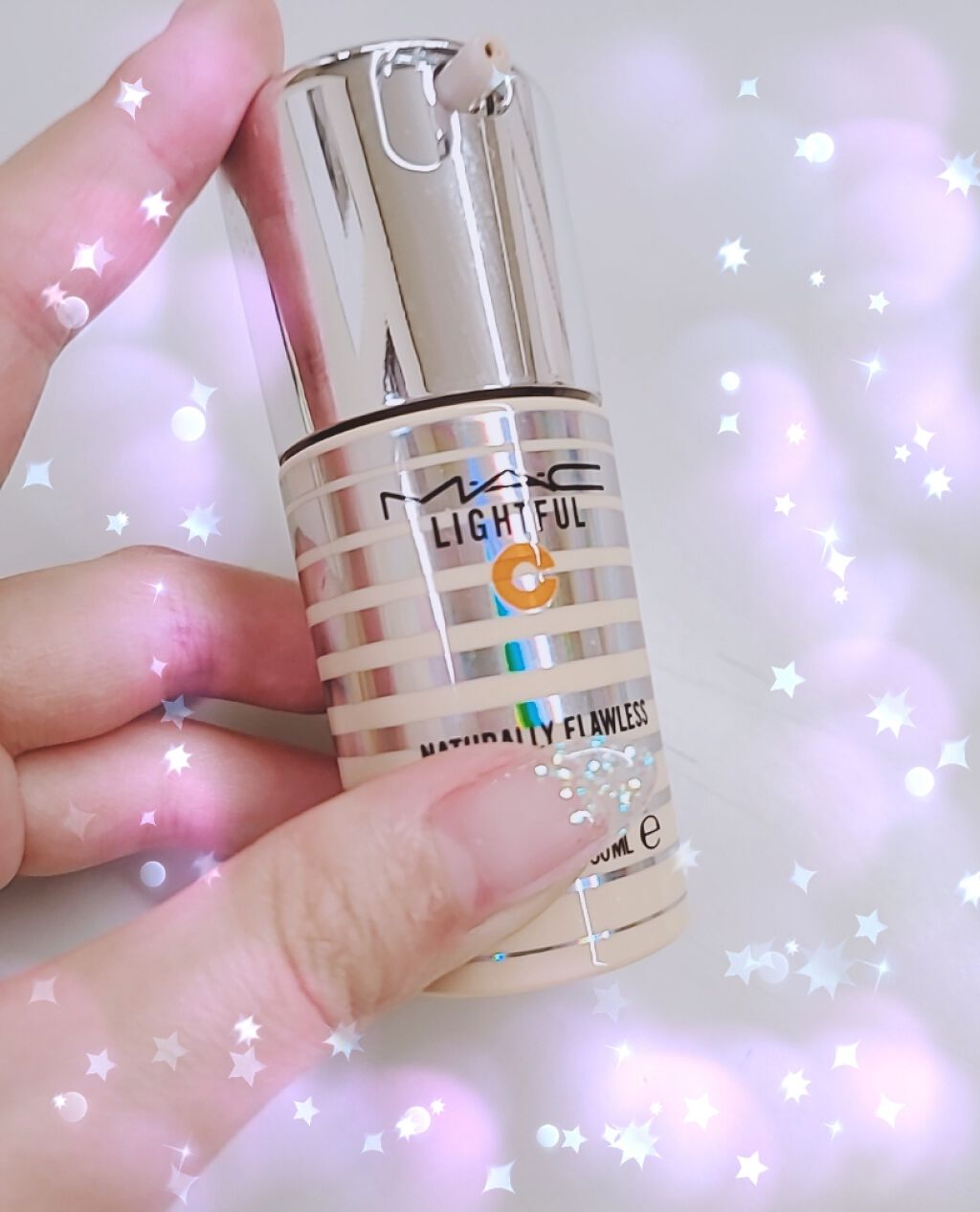 事務のゆきちゃん on LIPS 「mac ライトフルC+ナチュラリーフローレス SPF35ファン..」(1枚目)
