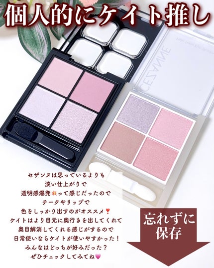 ケイト ポッピングシルエットシャドウ/KATE/アイシャドウパレットを使ったクチコミ(8枚目)