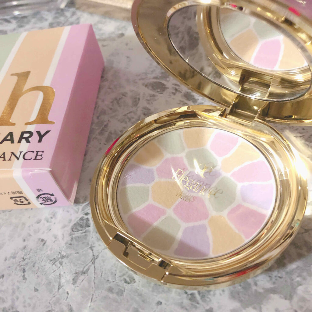 ラ プードル オートニュアンス/Elégance/プレストパウダーを使ったクチコミ（2枚目）