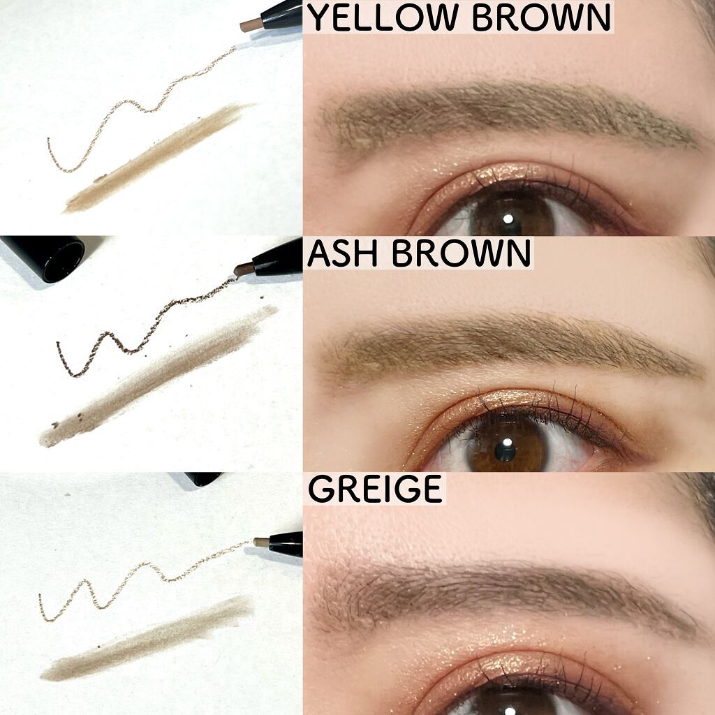 ロングステイ アイブロウパウダー&ペンシル/ブリリアージュ/アイブロウペンシルを使ったクチコミ(4枚目)