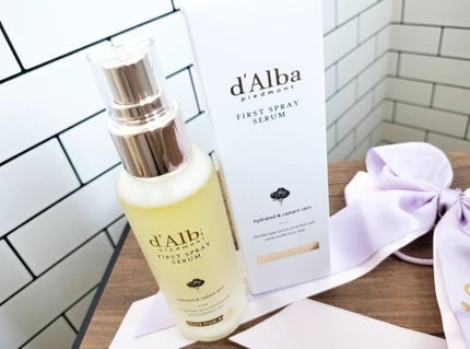 ダルバ ホワイトトリュフファーストスプレーセラム/ダルバ/ミスト状化粧水を使ったクチコミ(2枚目)