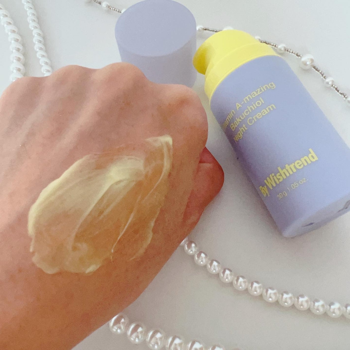 ビタミンA-mazingバクチオールナイトクリーム/By Wishtrend/フェイスクリームを使ったクチコミ(3枚目)