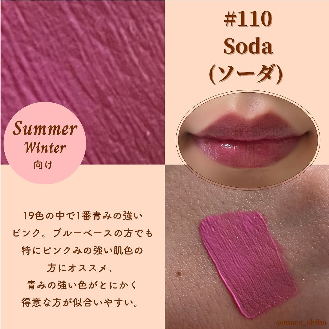 フルーティーグラムティント/Laka/リップティントを使ったクチコミ(5枚目)