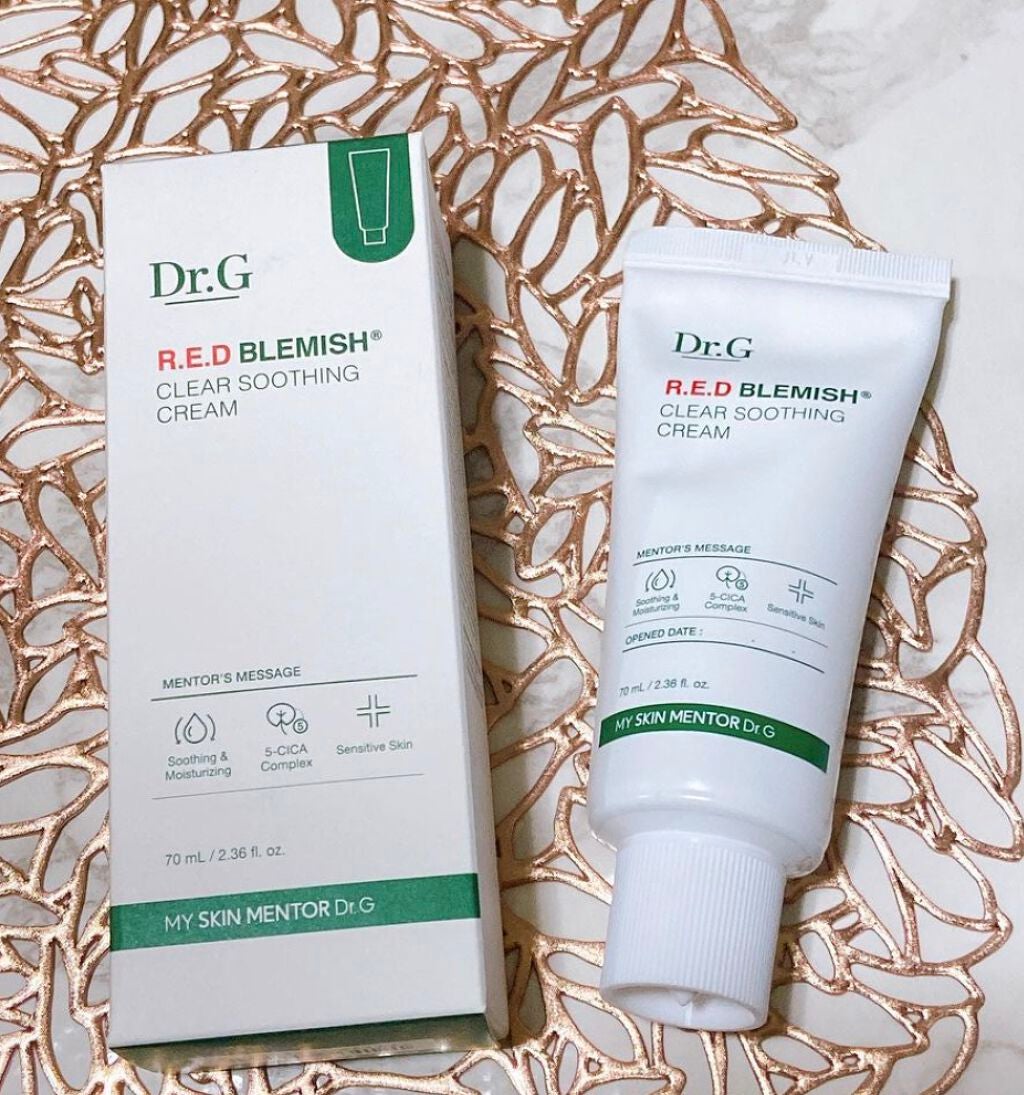 レッドB・Cスムージングクリーム/Dr.G/フェイスクリームを使ったクチコミ(1枚目)