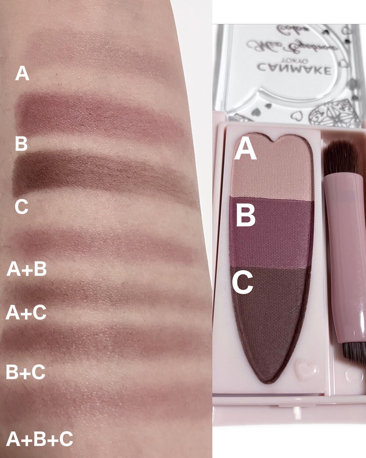 ミックスアイブロウカラー/キャンメイク/パウダーアイブロウを使ったクチコミ(5枚目)