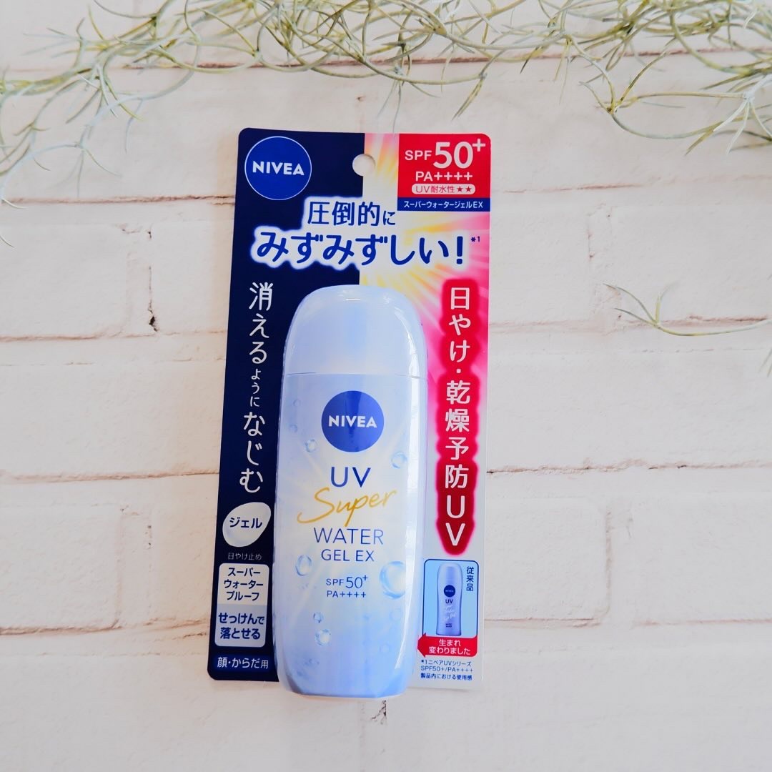 ニベアUV ウォータージェルEX/ニベア/日焼け止めジェルを使ったクチコミ（2枚目）