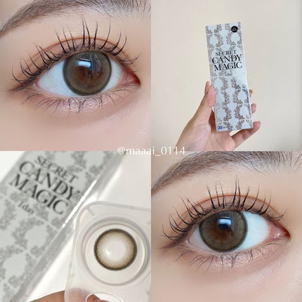 secretcandymagic 1day(シークレットキャンディーマジック)/secret candymagic/ワンデー(1DAY)カラコンを使ったクチコミ(6枚目)