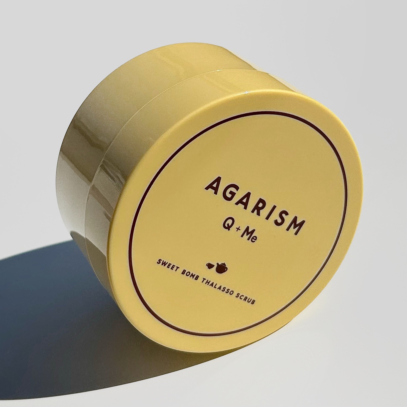 Q+Me スウィートボムタラソスクラブレモンティーの香り/AGARISM/バストケア・ヒップケアを使ったクチコミ（1枚目）