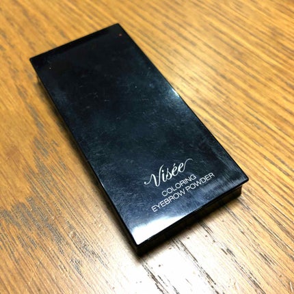 リシェ カラーリング アイブロウパウダー BR-4 ピーチブラウン/Visée/パウダーアイブロウを使ったクチコミ(1枚目)