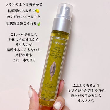 L'OCCITANE ヴァーベナ ボディ&ヘアミストのクチコミ「✨L'OCCITANEヴァーベナボディ&ヘアミスト✨

🙆‍♀️爽やかな香り
🙆‍♀️髪にも身.....」（2枚目）