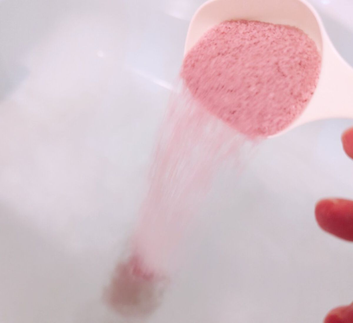 シークリスタルス エプソムソルト 赤ワイン/sea crystals/無機塩系入浴剤を使ったクチコミ（2枚目）