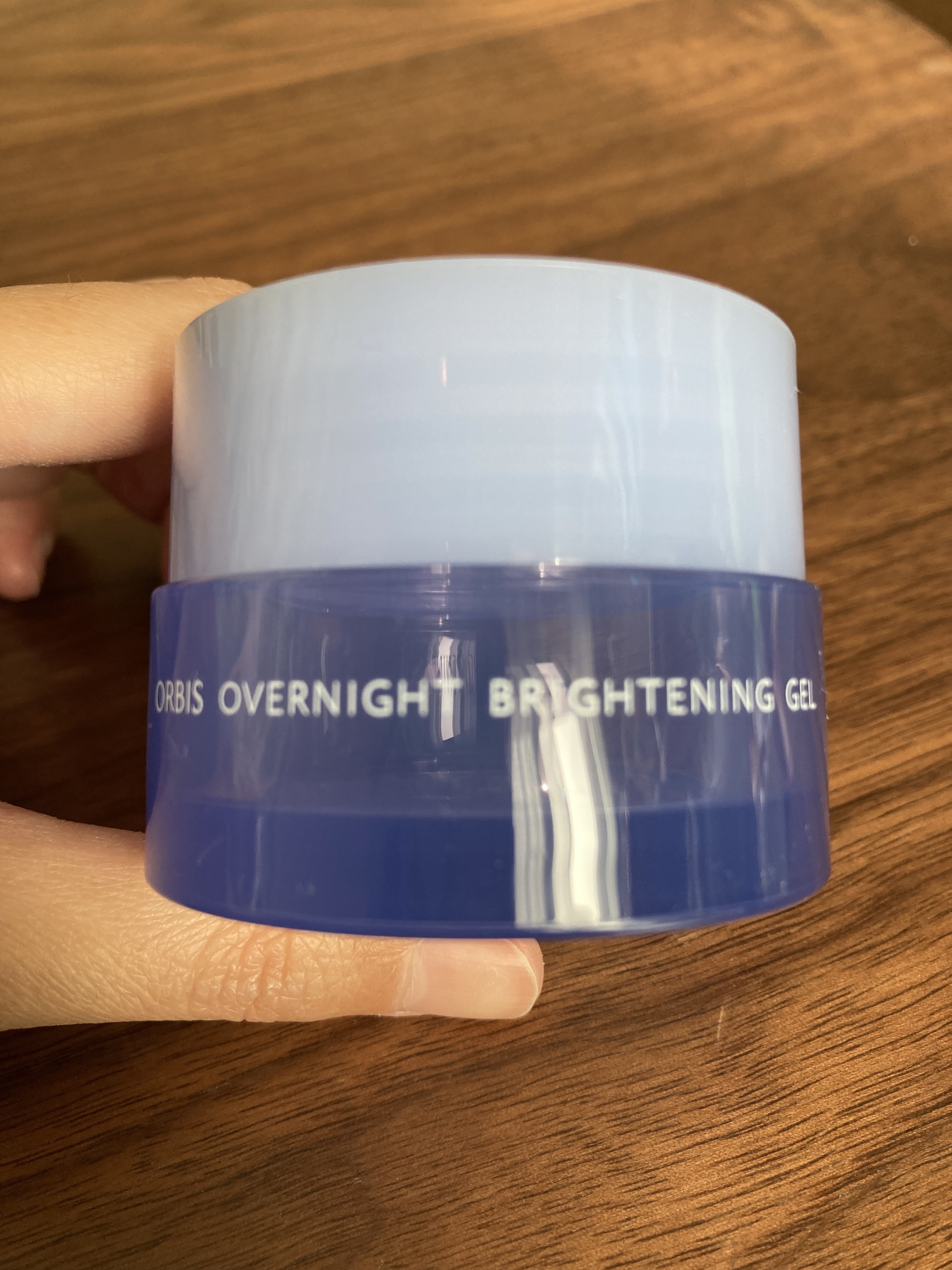 オーバーナイト ブライトニングジェル 30g/オルビス/フェイスクリームを使ったクチコミ（1枚目）