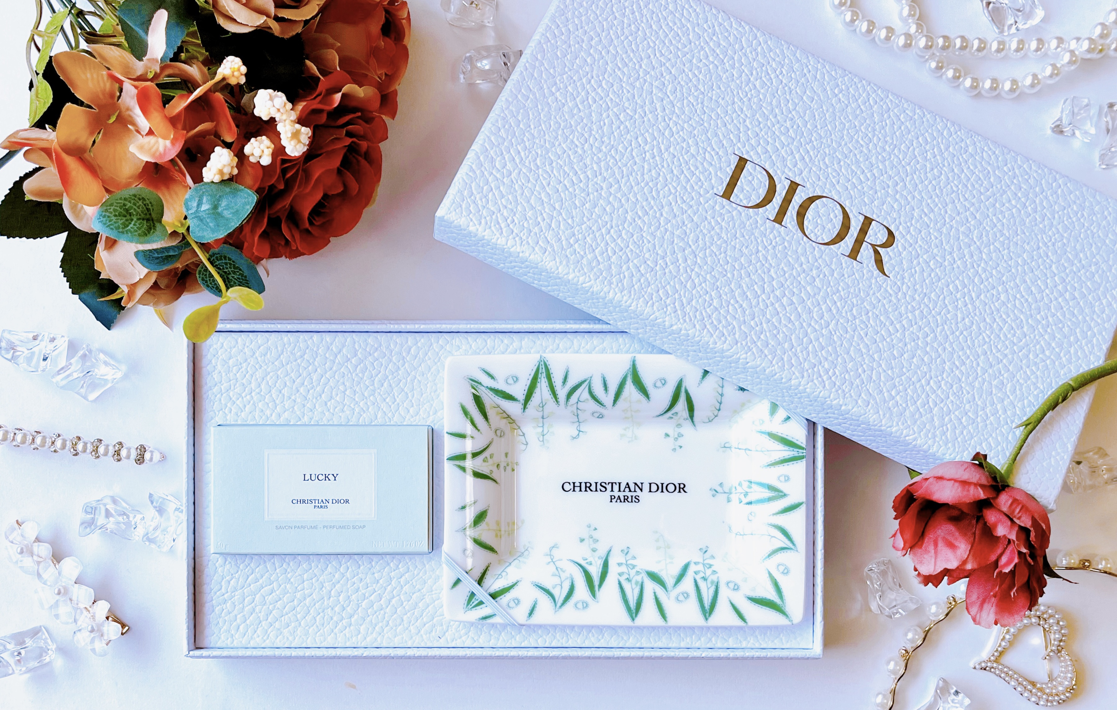 【旧】メゾン クリスチャン ディオール ラッキー ソープ/Dior/ボディグッズを使ったクチコミ（1枚目）