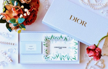 Dior メゾン クリスチャン ディオール ラッキー ソープのクチコミ「Diorのシーズナルギフト頂きました💐

早速開封したのでレビューしていこうと思います♡

-.....」（1枚目）