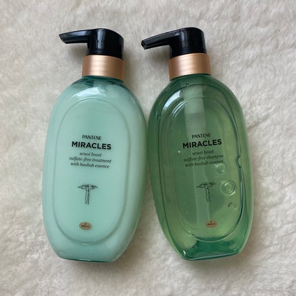 ミラクルズ うるおいブースト シャンプー/トリートメント/パンテーン/市販シャンプーを使ったクチコミ(5枚目)