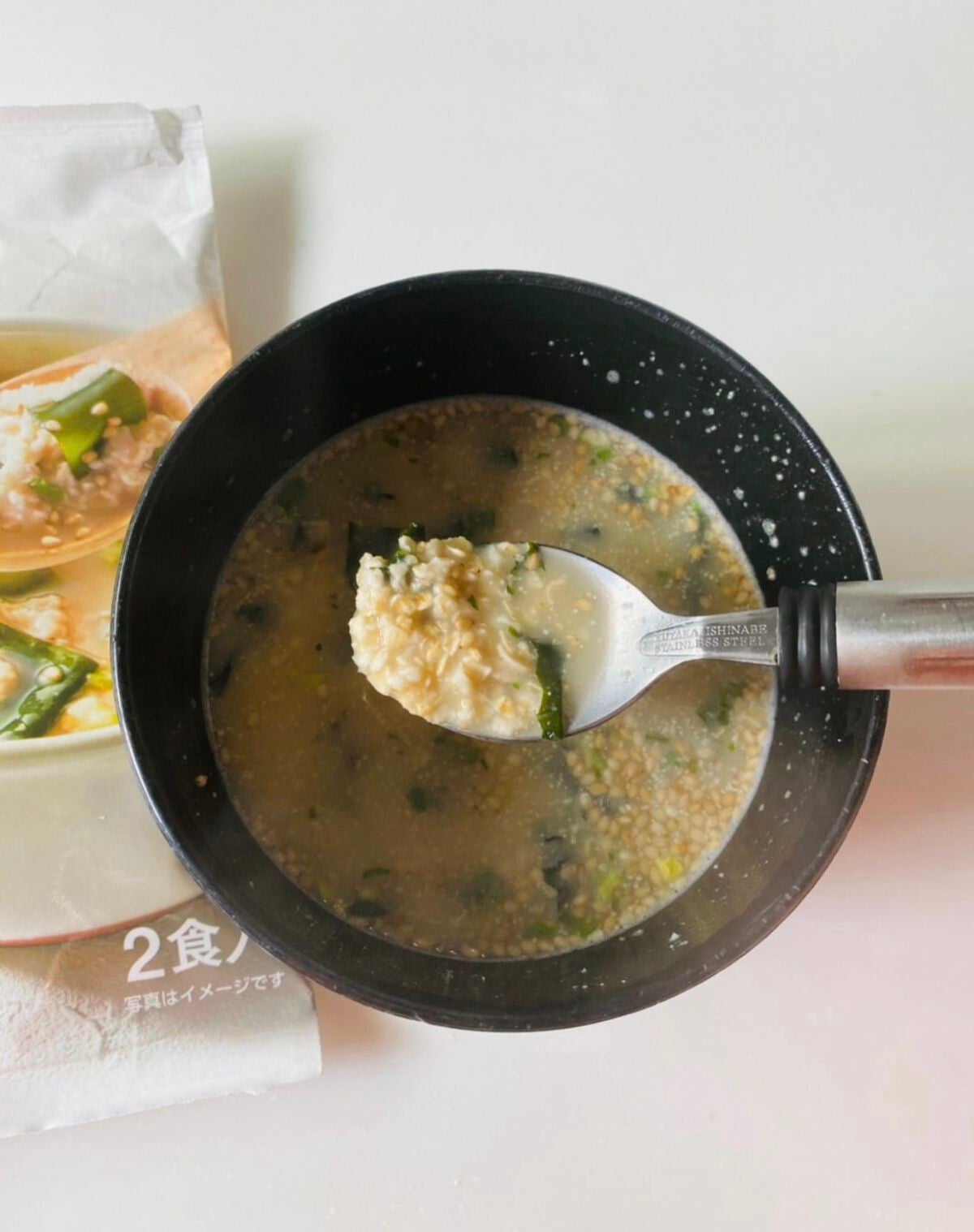 食べるオートミールスープ/リケン/オートミールを使ったクチコミ(4枚目)