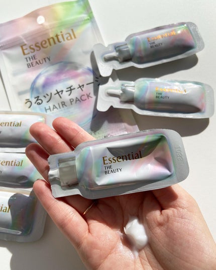 ザビューティ うるツヤチャージヘアパック/エッセンシャル/ヘアマスク・ヘアパックを使ったクチコミ(3枚目)