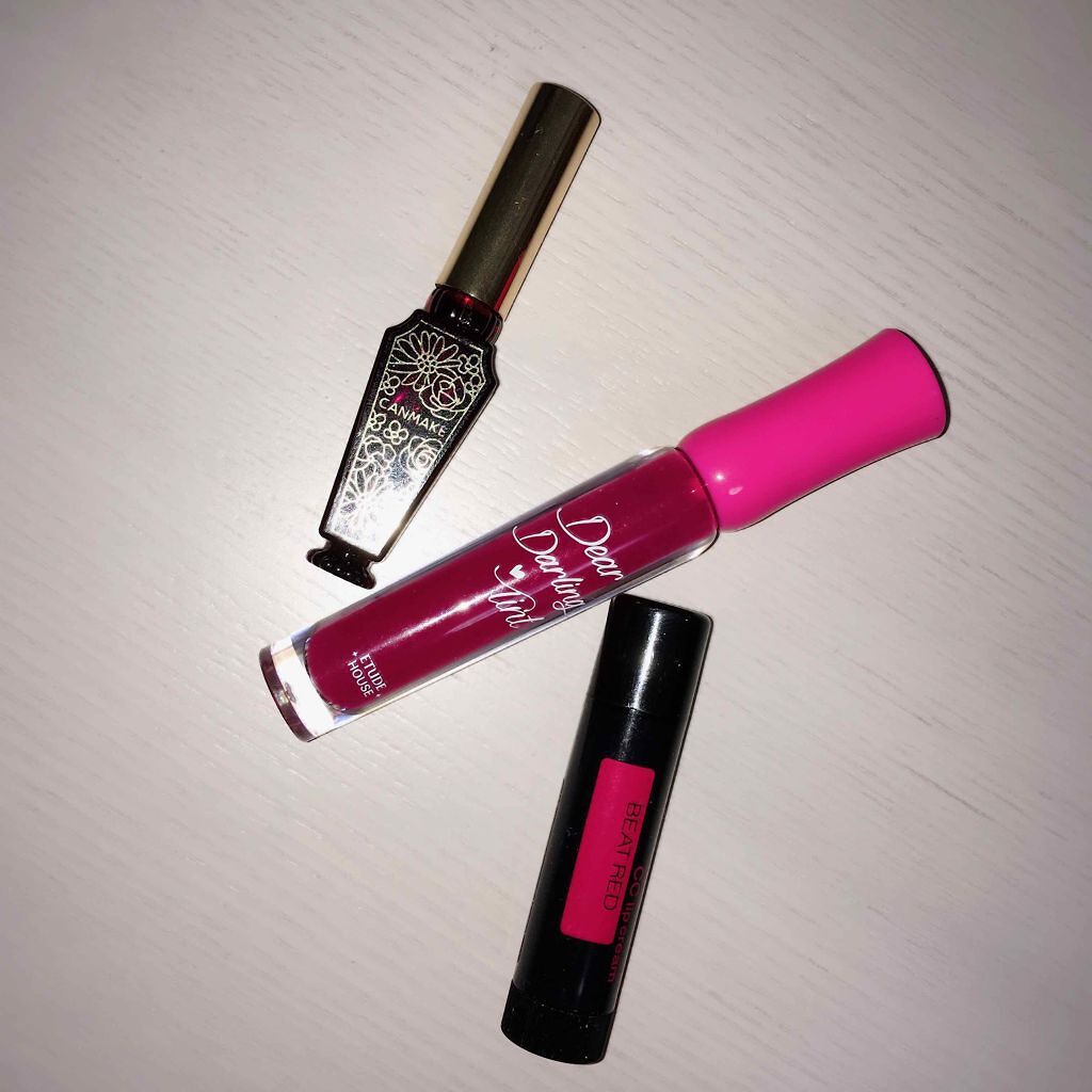 リップティントジャム/キャンメイク/リップグロスを使ったクチコミ（1枚目）