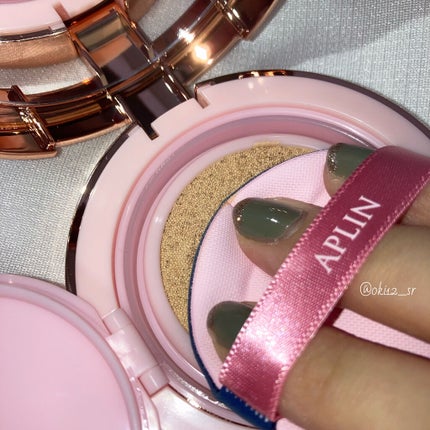 ピンクティーツリーカバークッション/APLIN/クッションファンデーションを使ったクチコミ(7枚目)