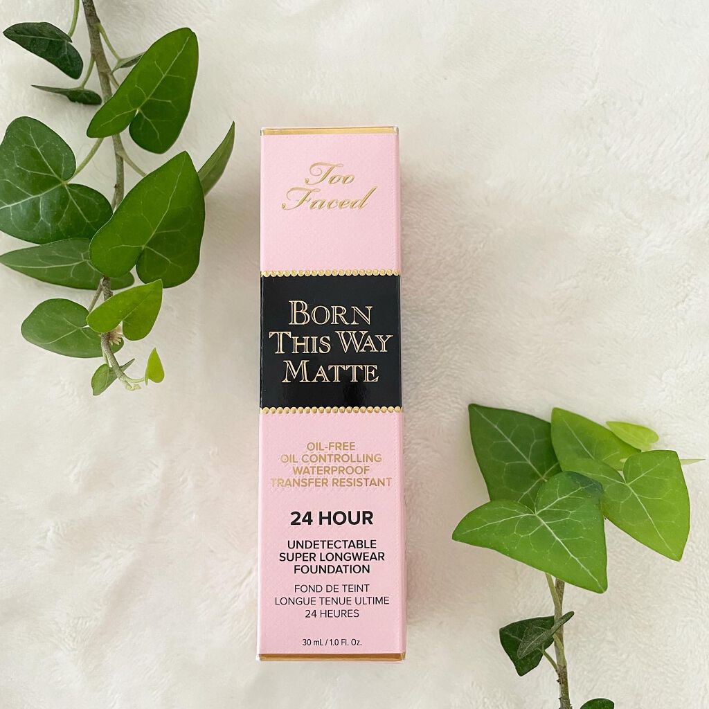 ボーン ディス ウェイ アンディテクタブル 24H マット ファンデーション/Too Faced/リキッドファンデーションを使ったクチコミ(1枚目)