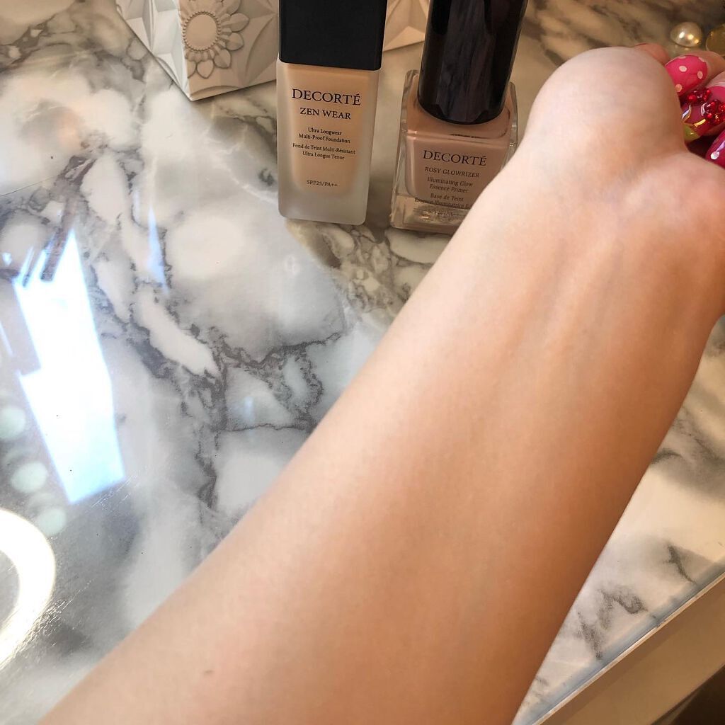 ロージー グロウライザー/DECORTÉ/化粧下地を使ったクチコミ（2枚目）