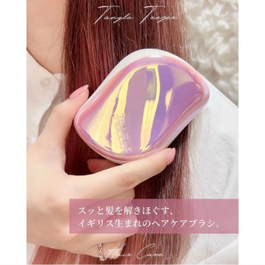 コンパクトスタイラー/TANGLE TEEZER/ヘアブラシを使ったクチコミ（2枚目）