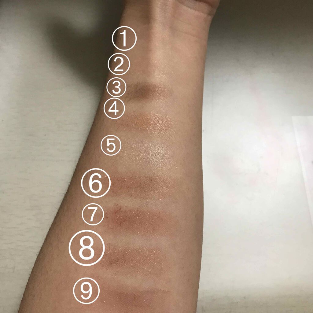 UR GLAM BLOOMING EYE COLOR PALETTE/U R GLAM/アイシャドウパレットを使ったクチコミ(4枚目)