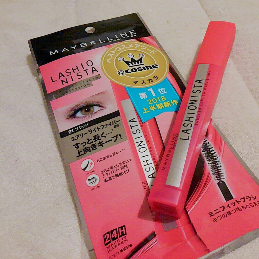ラッシュニスタ N/MAYBELLINE NEW YORK/マスカラを使ったクチコミ(2枚目)