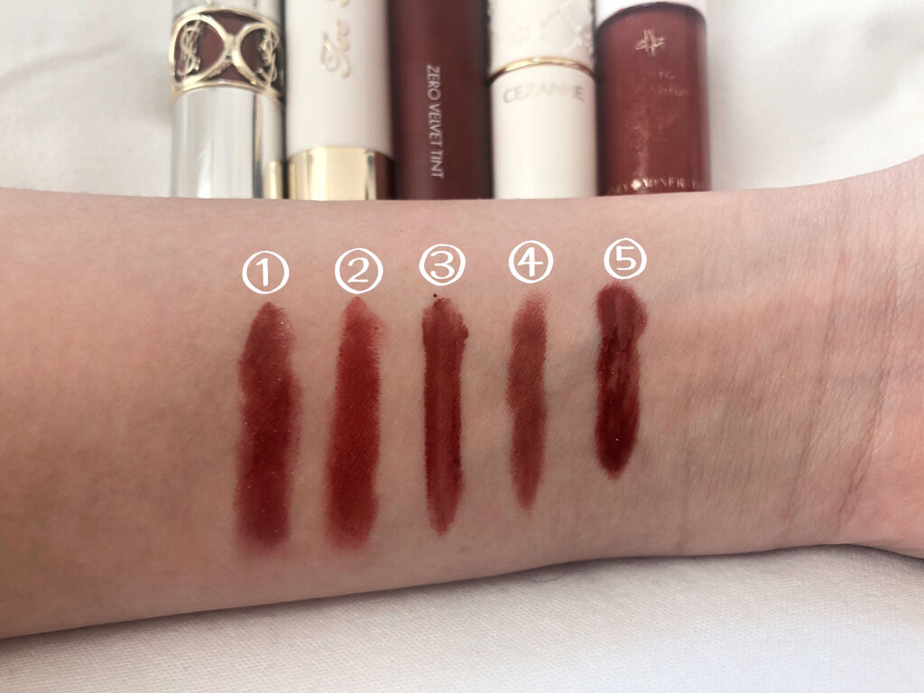 ラスティング リップカラーN/CEZANNE/口紅を使ったクチコミ（2枚目）