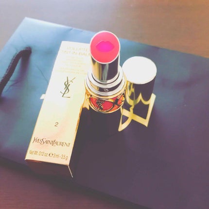 ヴォリュプテ ティントインバーム/YVES SAINT LAURENT BEAUTE/口紅を使ったクチコミ(1枚目)