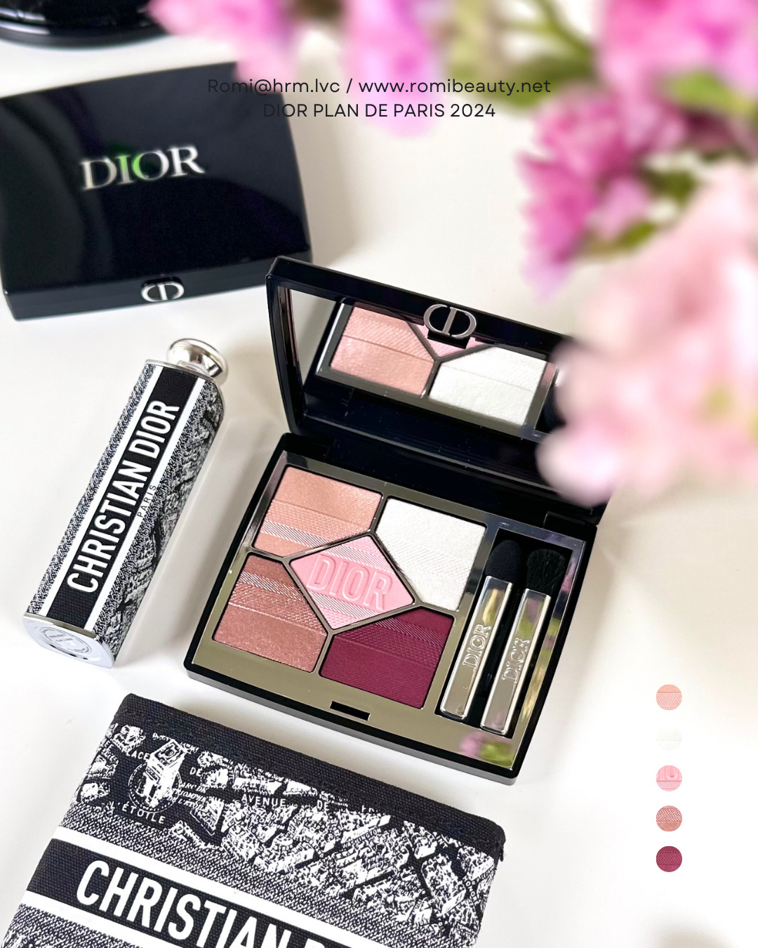【旧】ディオールショウ サンク クルール（プラン ドゥ パリ コレクション限定品）/Dior/アイシャドウを使ったクチコミ（1枚目）