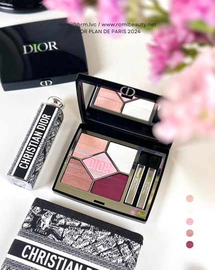 ディオールショウ サンク クルール(プラン ドゥ パリ コレクション限定品)/Dior/アイシャドウを使ったクチコミ(1枚目)