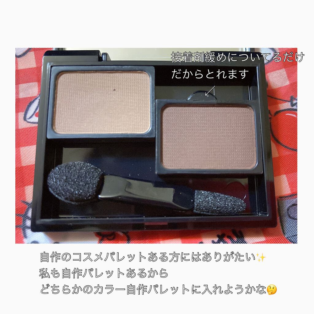 アイブロウパウダー 37 BROWN/#4me by GU/パウダーアイブロウを使ったクチコミ（3枚目）