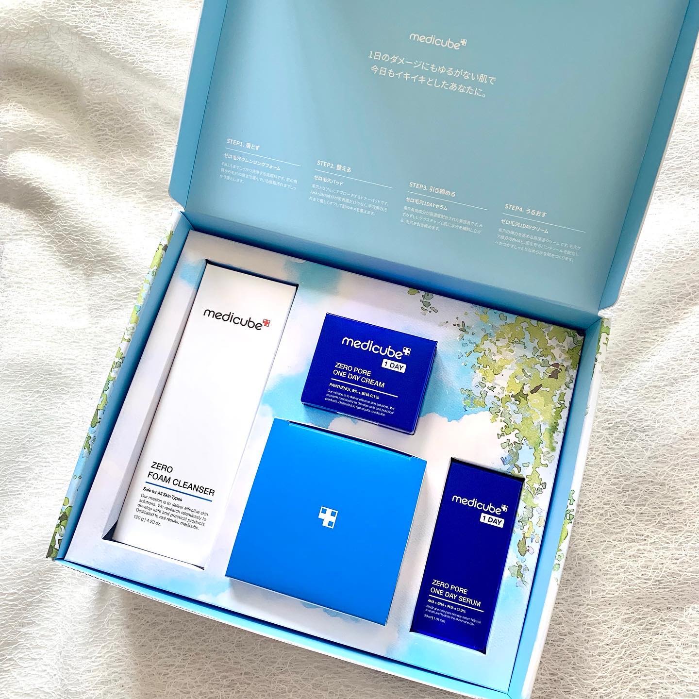 ゼロ毛穴1DAYクリーム/MEDICUBE/フェイスクリームを使ったクチコミ（2枚目）