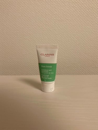 ピュア ジェル スクラブ/CLARINS/洗顔フォームを使ったクチコミ（1枚目）