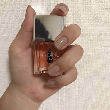 nails inc. ネイルズインク フェアリー ダスト デュオ キットのクチコミ「明日からまた仕事なので仕事用のネイルに戻しました😏
最近買ったのを使ったよ💅★*

◎キャンメ.....」（2枚目）