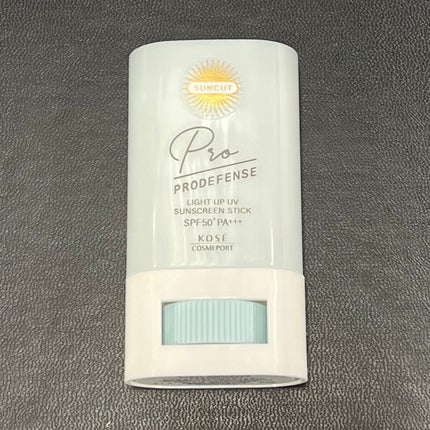 プロディフェンス ライトアップUV スティック/サンカット®/日焼け止めスティックを使ったクチコミ(4枚目)