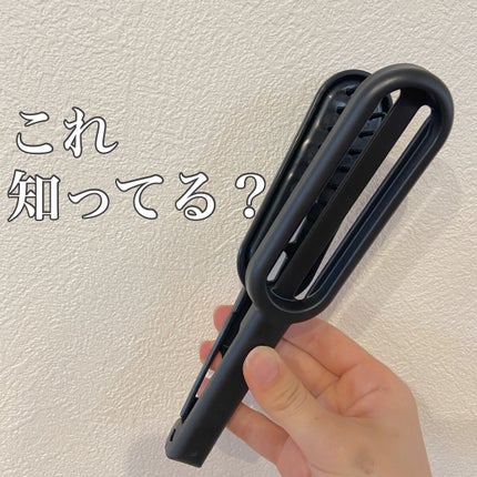 ブロー用ストレートブラシ/セリア/ヘアブラシを使ったクチコミ(1枚目)