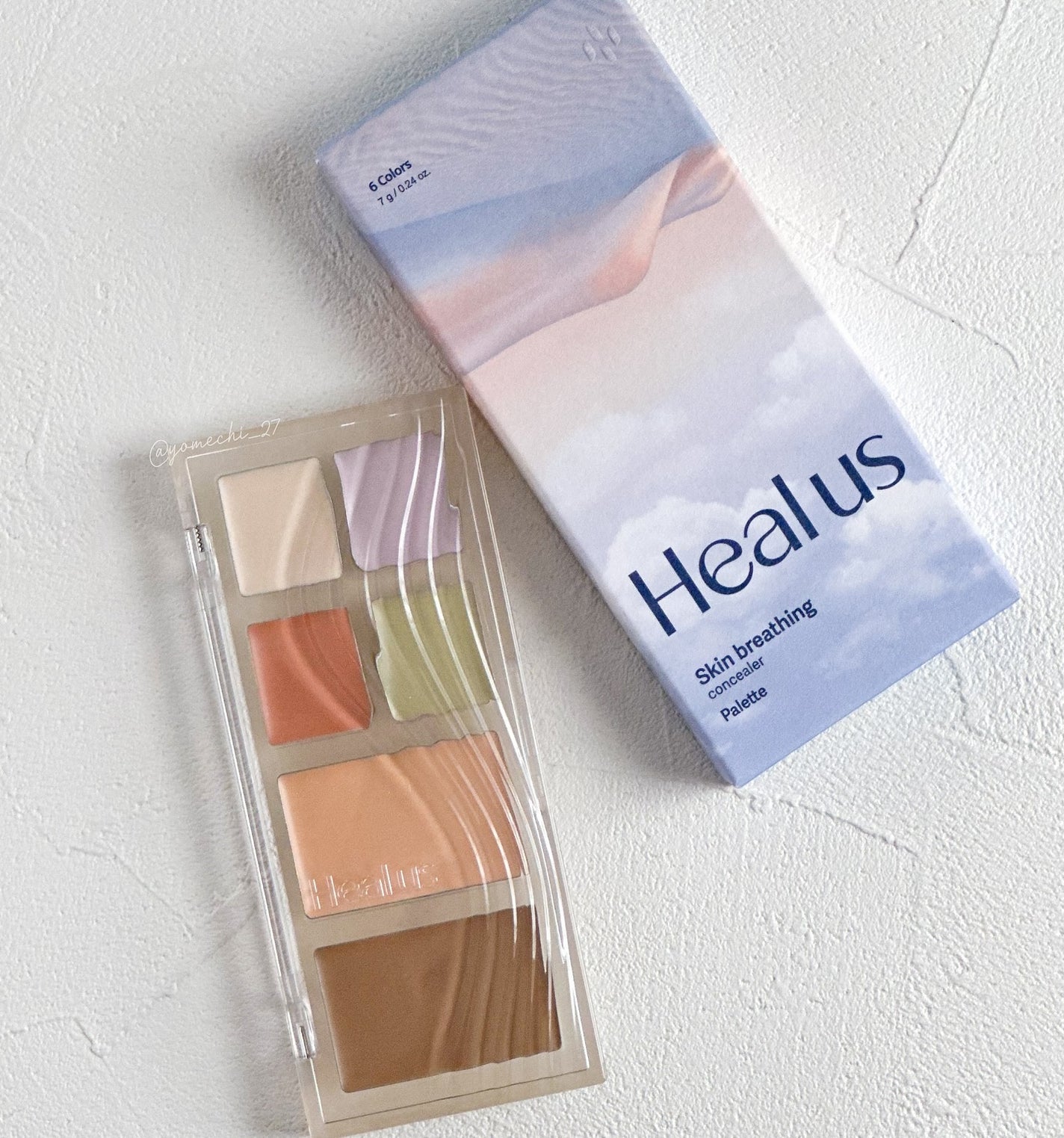 ブリージングコンシーラーパレット/Healus/パレットコンシーラーを使ったクチコミ(4枚目)