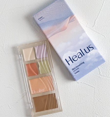 ブリージングコンシーラーパレット/Healus/パレットコンシーラーを使ったクチコミ(4枚目)